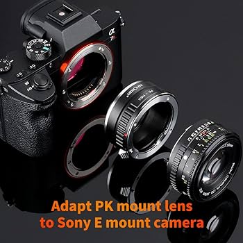 Amazon.com : K&F Concept PK K Mount Lens to Sony NEX E-Mount Lens