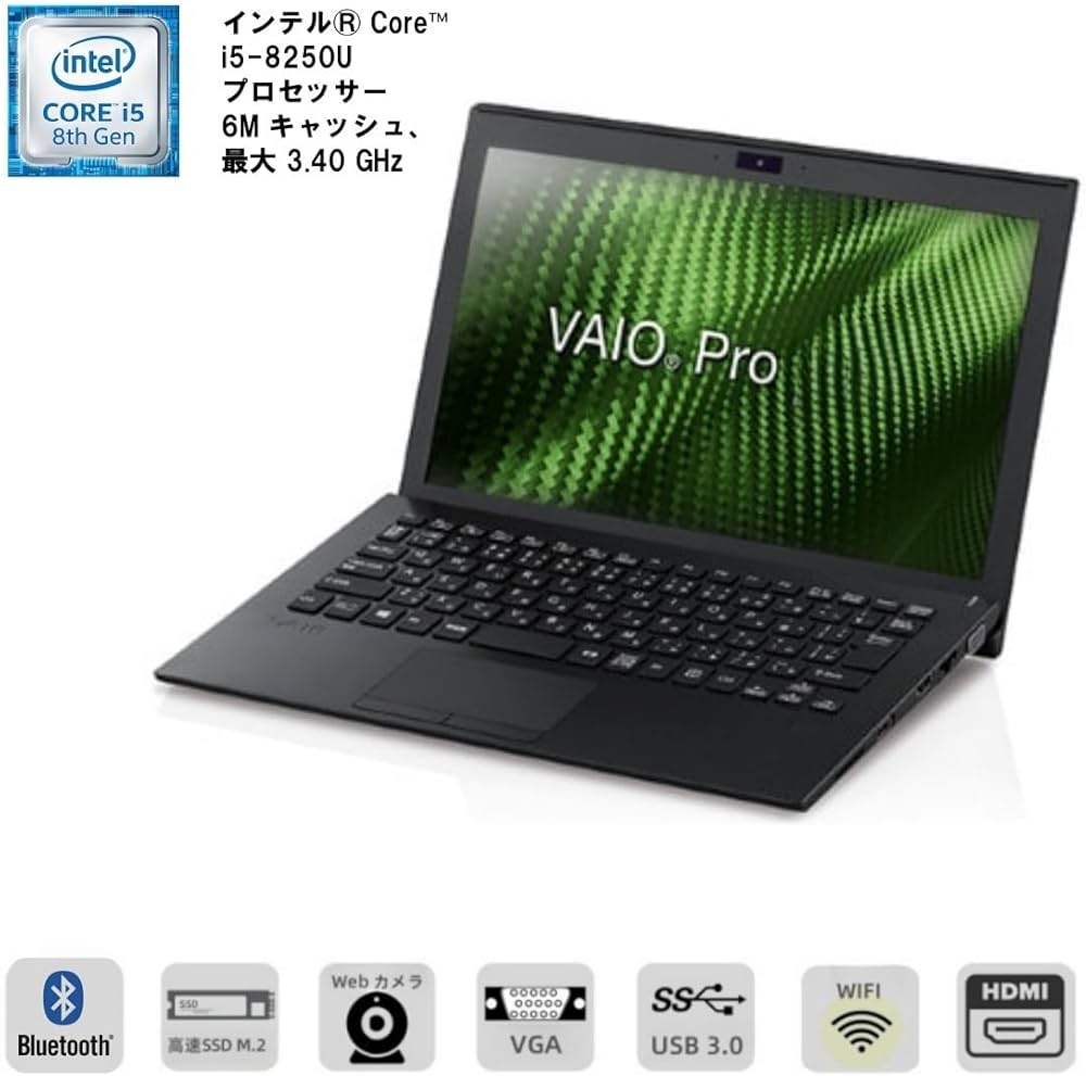 Amazon.co.jp: Soni VAIO VJPF11C11N 13.3-inch FHD Laptop, 8th