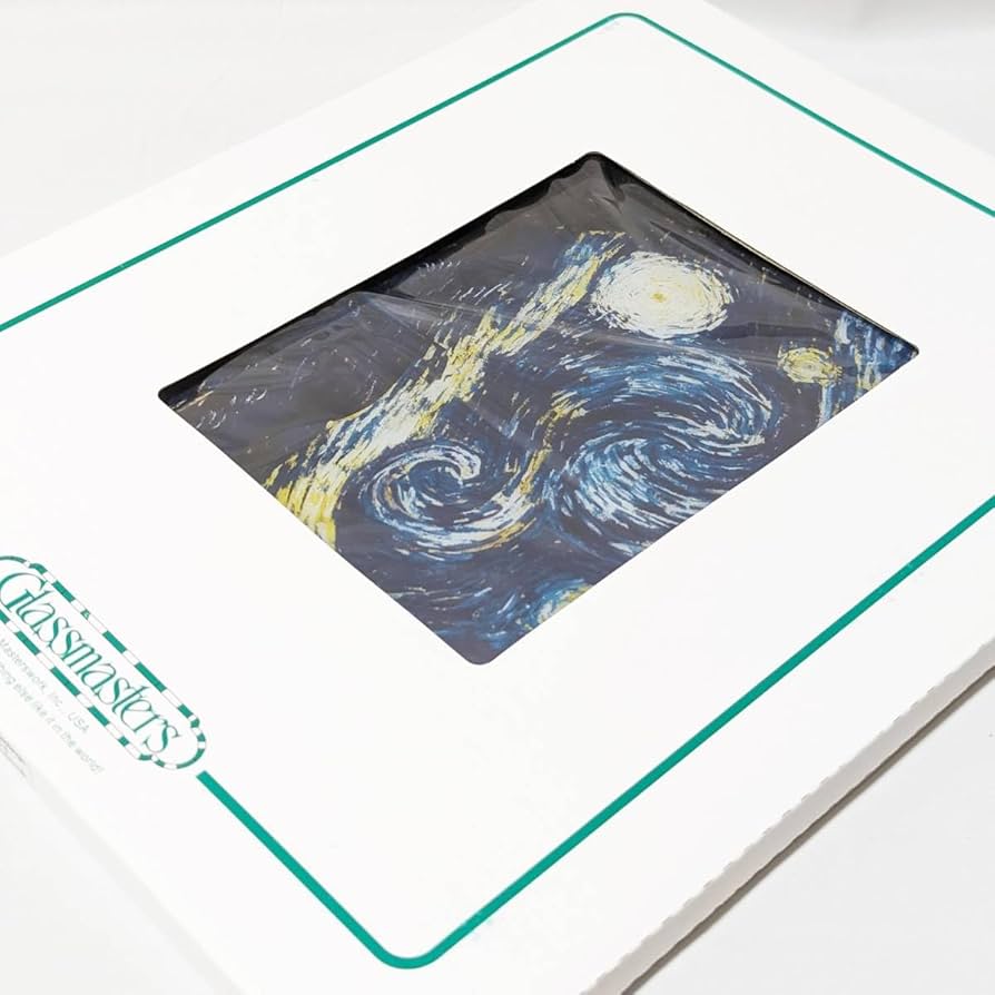 Amazon.co.jp: ゴッホ 星月夜 ステンドグラス グラスマスターズ社