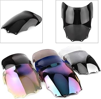Amazon.com: TYJPBUSA Motorcycle Windshield for for Ninja 500R