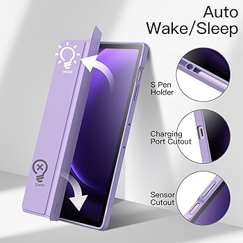 Amazon.com: JETech Case for Samsung Galaxy Tab S9 FE+ / S9 FE Plus