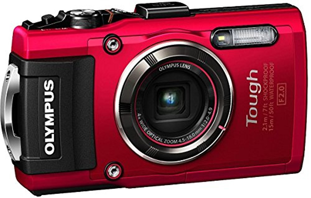 Amazon | OLYMPUS デジタルカメラ STYLUS TG-4 Tough レッド 1600万