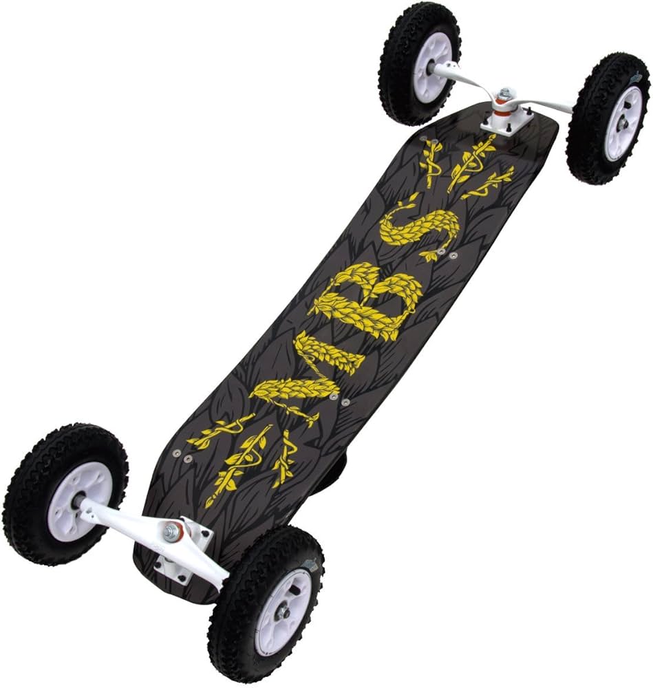 Amazon.com : MBS Core 94 Mountainboard, Black : Sports & Outdoors