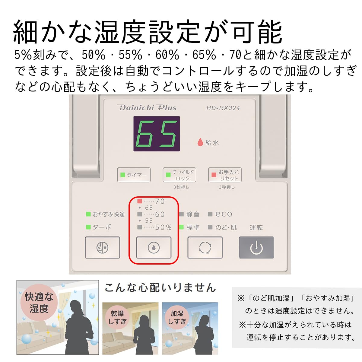 Amazon.co.jp: ダイニチ (Dainichi) 加湿器 ハイブリッド式 (木造和室5