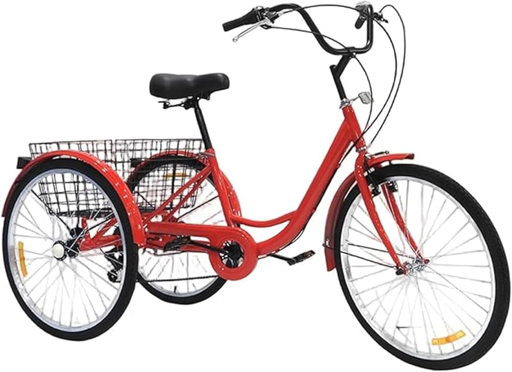 Amazon | 大人用三輪自転車 おしゃれ 三輪クルーザーバイクリ座席高さ