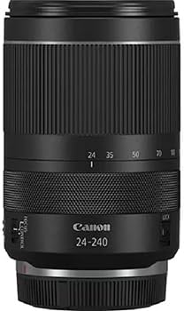 Amazon.com : Canon RF 24–240mm F4-6.3 is USM Lens, Black : Electronics