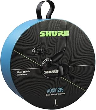 Amazon.co.jp: SHURE シュア イヤホン AONIC 215 有線 マイク付き