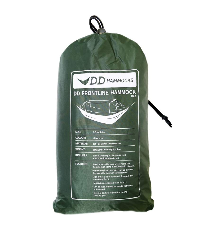 Amazon.co.jp: DD Hammocks DD フロントライン ハンモック (オリーブ