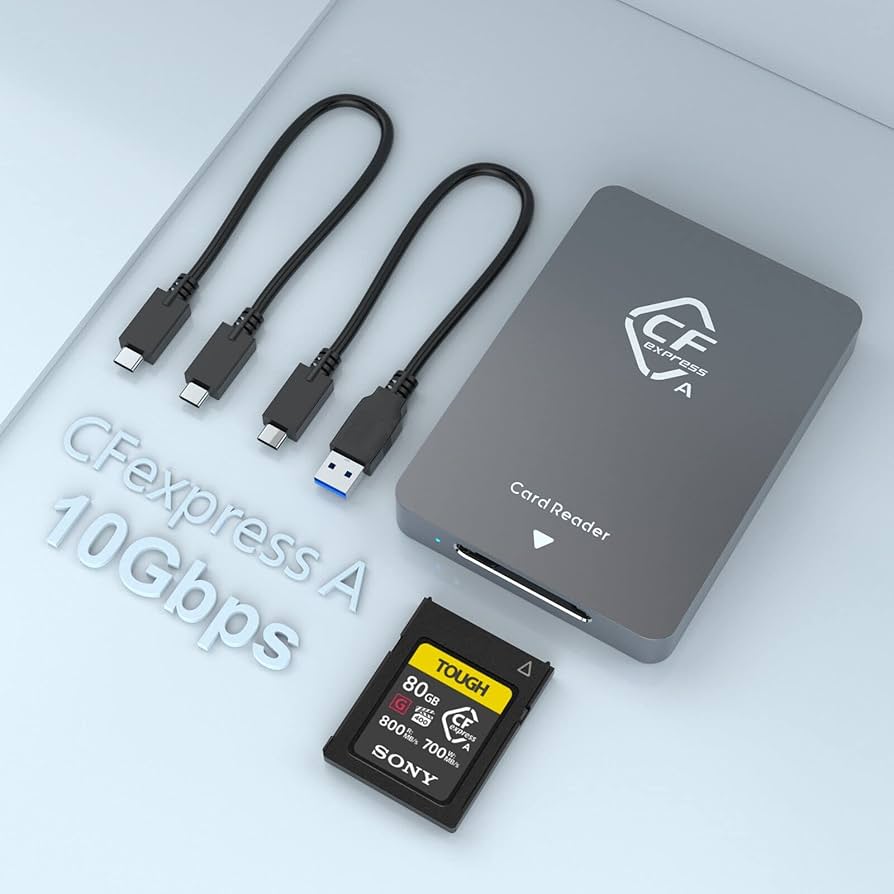 Amazon.co.jp: CFexpress Type A カードリーダー (10Gbps) ポータブル