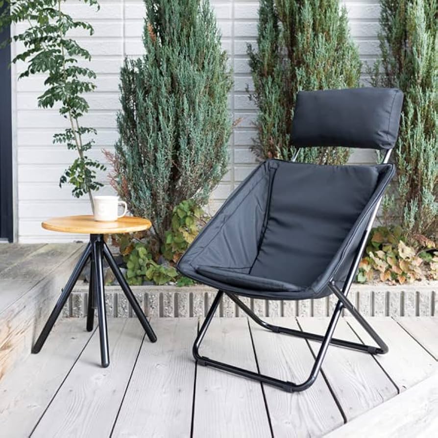 Amazon｜弘益 LAKA ラカ フォールディングチェア 完成品 折りたたみ