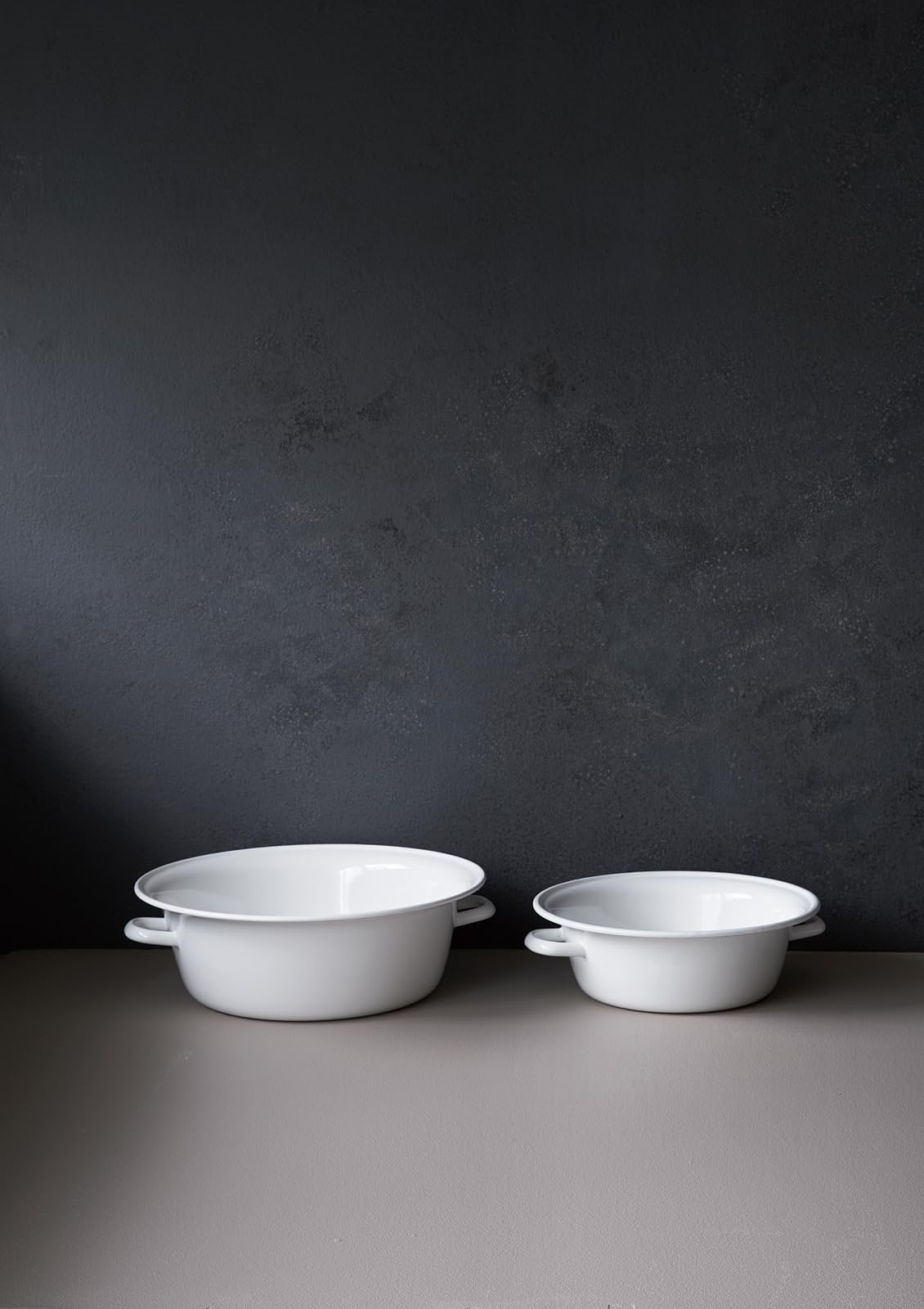 Amazon.co.jp: 野田琺瑯 たらい ホーロー 40cm ホワイト 日本製 TAー40