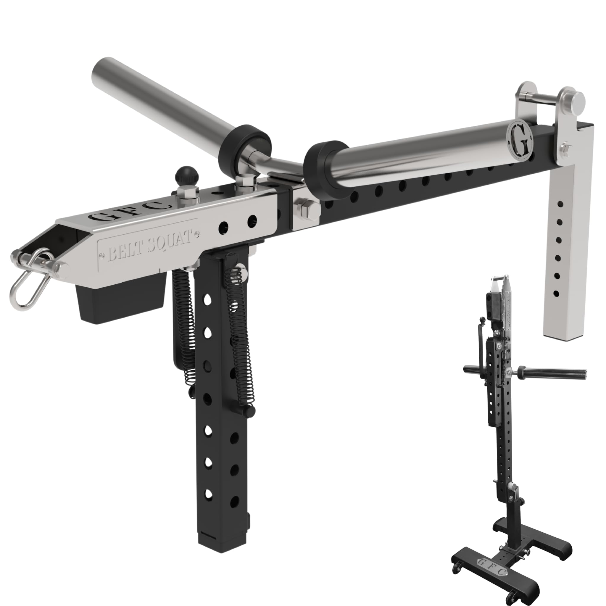 Amazon.co.jp: GentlemanFitnessClub コンパクトベルトスクワット2.0