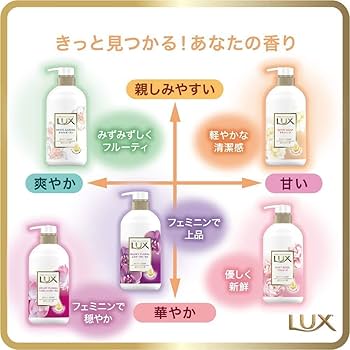 Amazon | LUX(ラックス) ボディソープ ソフトローズ 本体(ポンプ)+