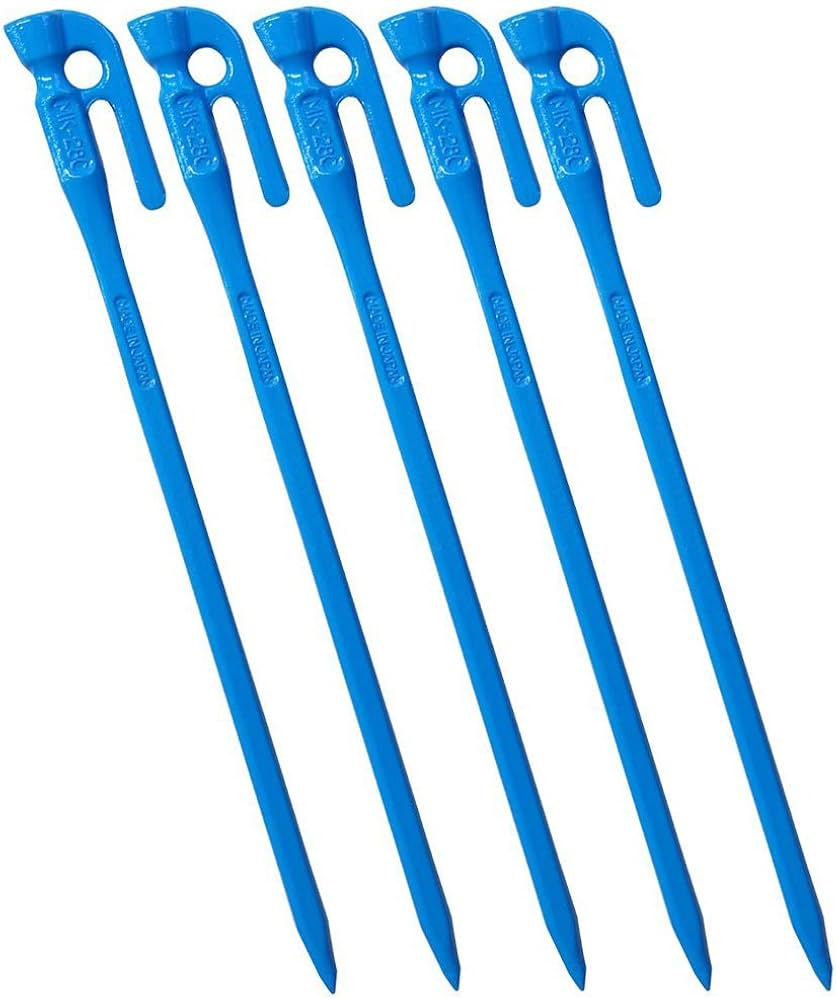 Amazon | エリッゼ（ELLISSE）鍛造ペグ エリッゼステーク 28cm ブルー