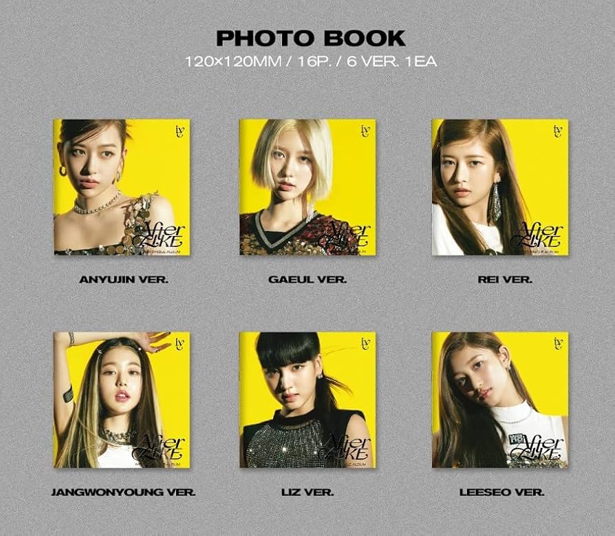 Amazon.com: IVE 3rd Single Album - After Like (Jewel Ver.) Album