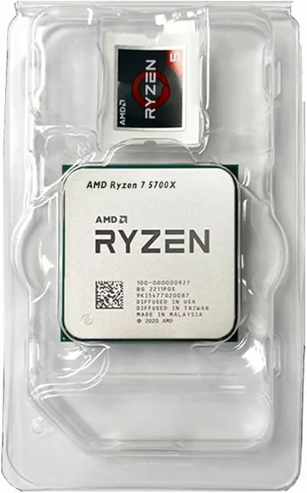 Amazon.in: Buy AMD Ryzen 7 5700X R7 5700X CPU Processor 3.4 GHz 8