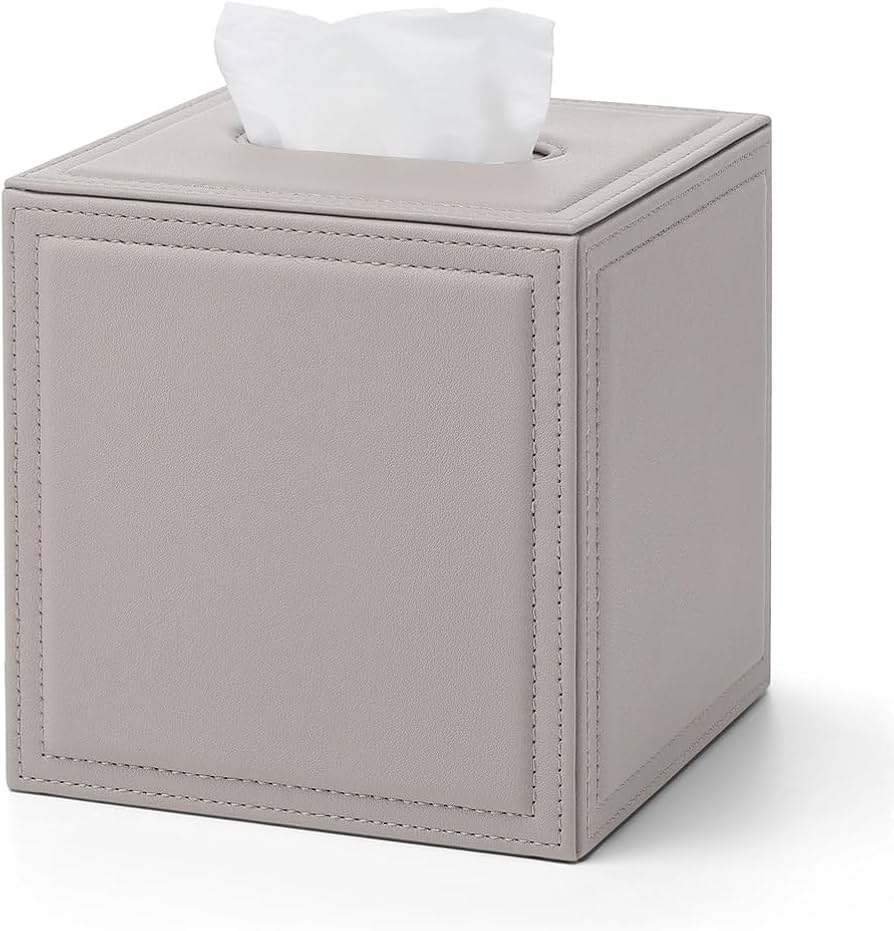 Amazon｜Vlando 正方形 ティッシュケース コンパクト 車用 おしゃれ