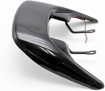 Amazon | リアスポイラーLEDセット 黒 ブラック ウイング バイク用