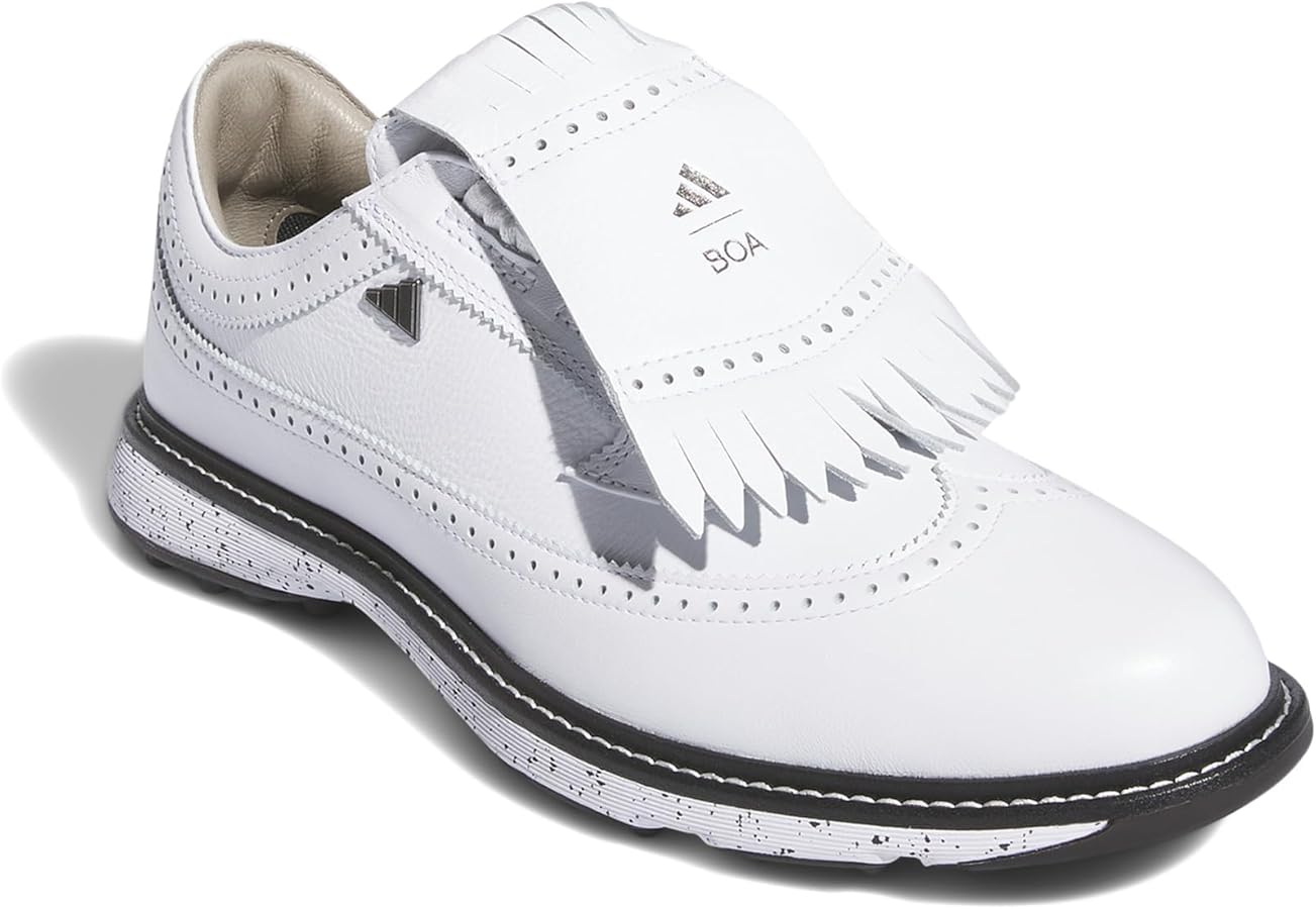 adidas Men's Mc87 Boa Spikeless Golf Shoes, Footwear White/Iron