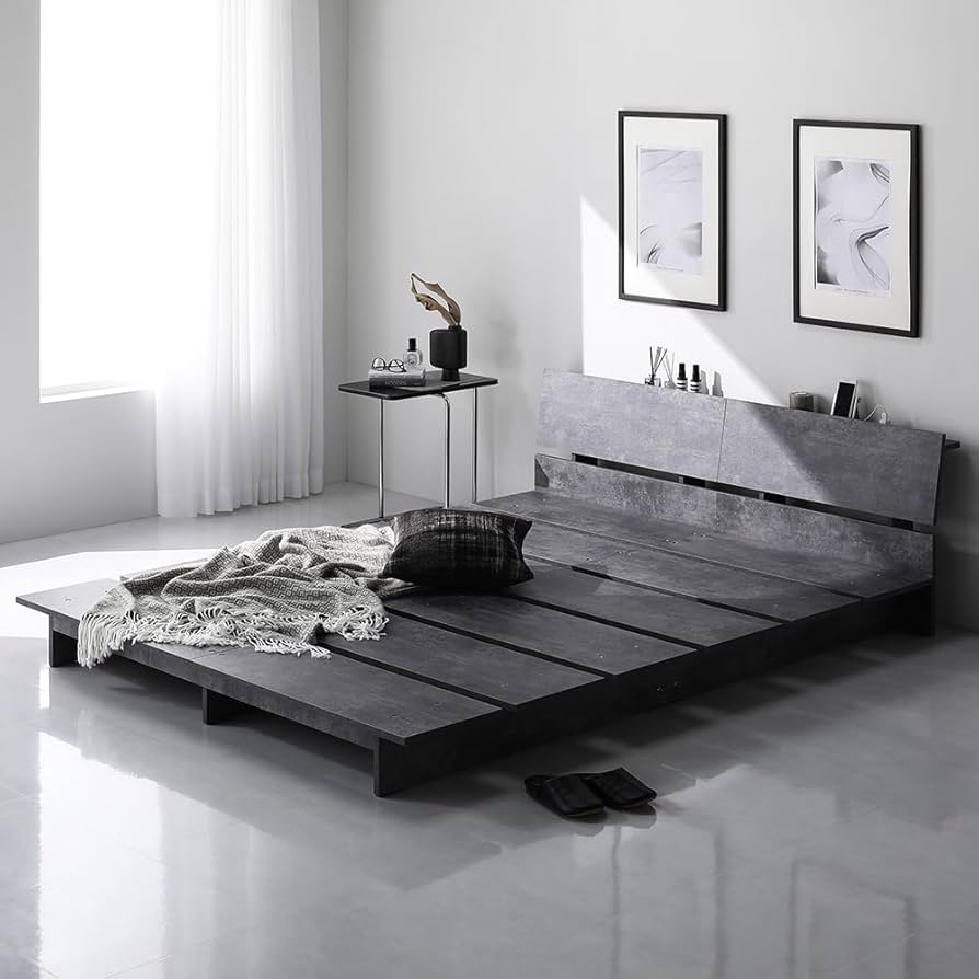 Amazon｜RASIK ベッド セミダブル ステージタイプ フレームのみ