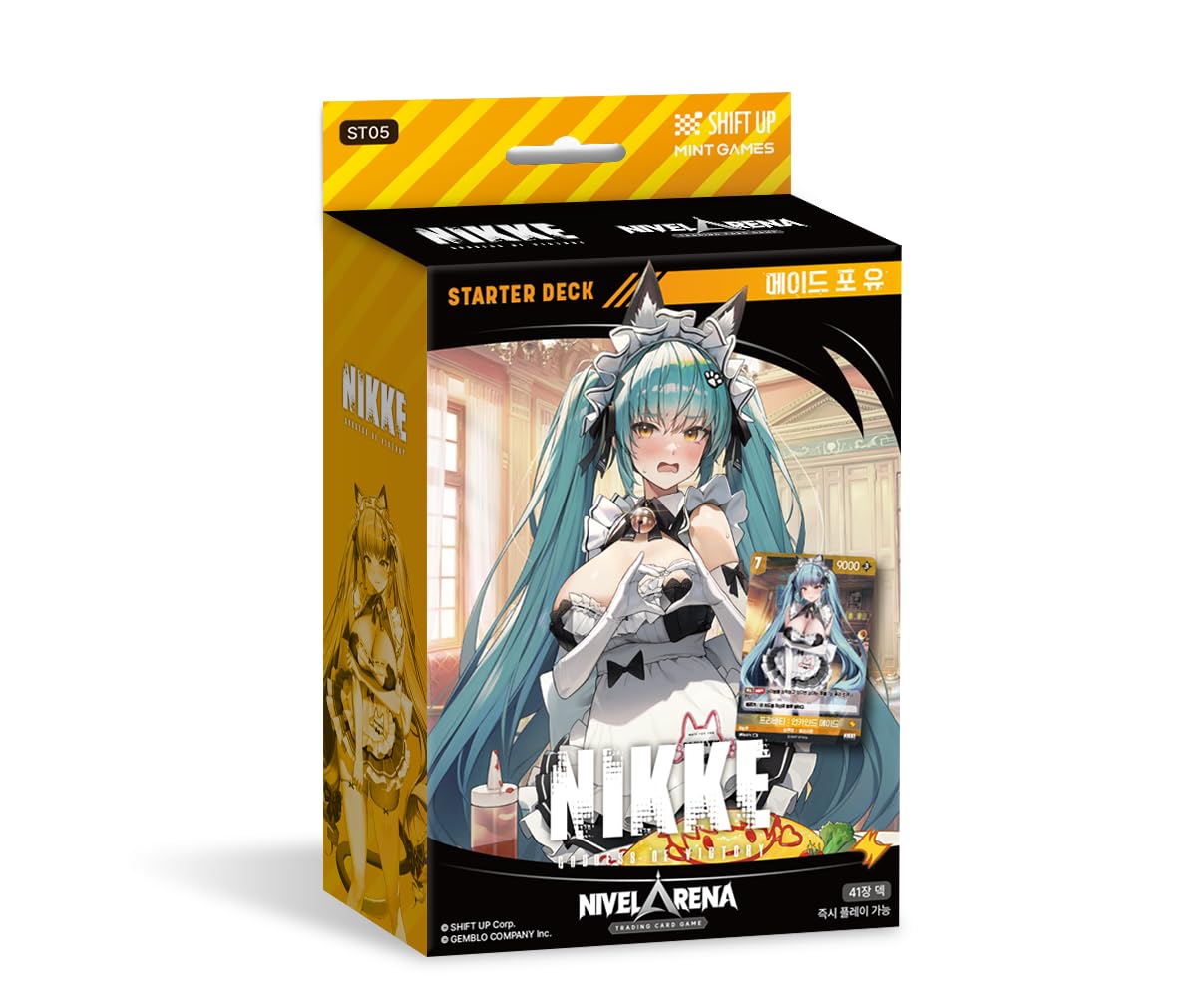 Amazon.com: Nikke Goddess of Victory NIVEL Arena Card Starter Deck