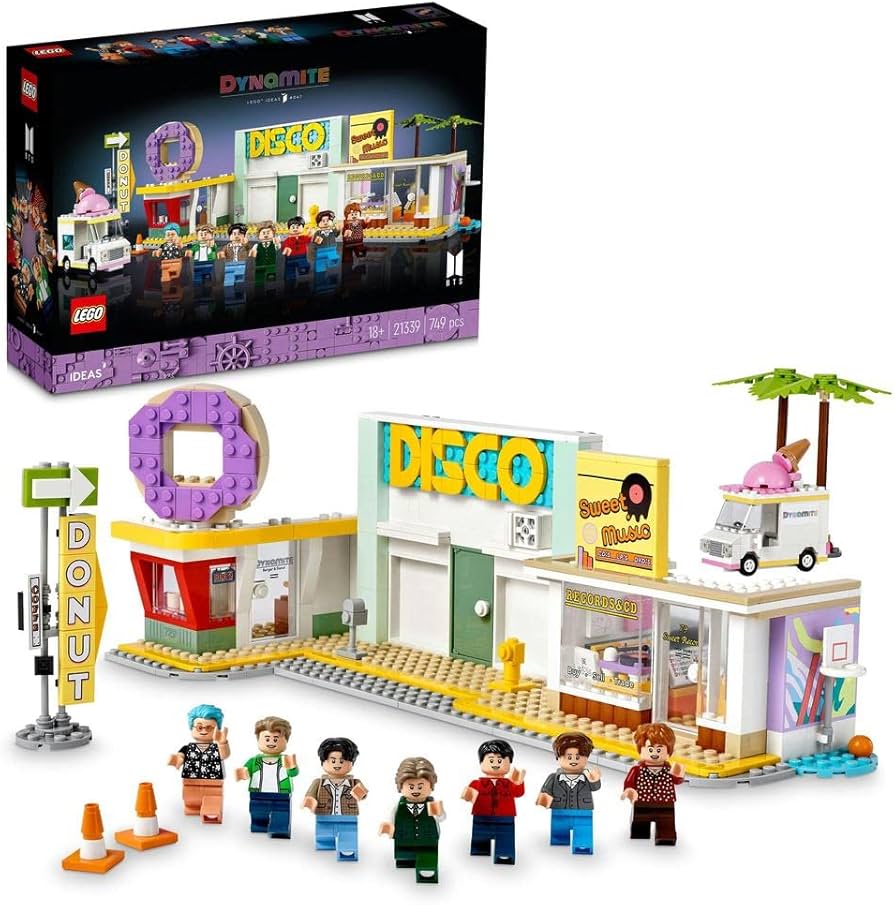 Amazon.com: Lego Ideas BTS Dynamite Birthday Present 21339