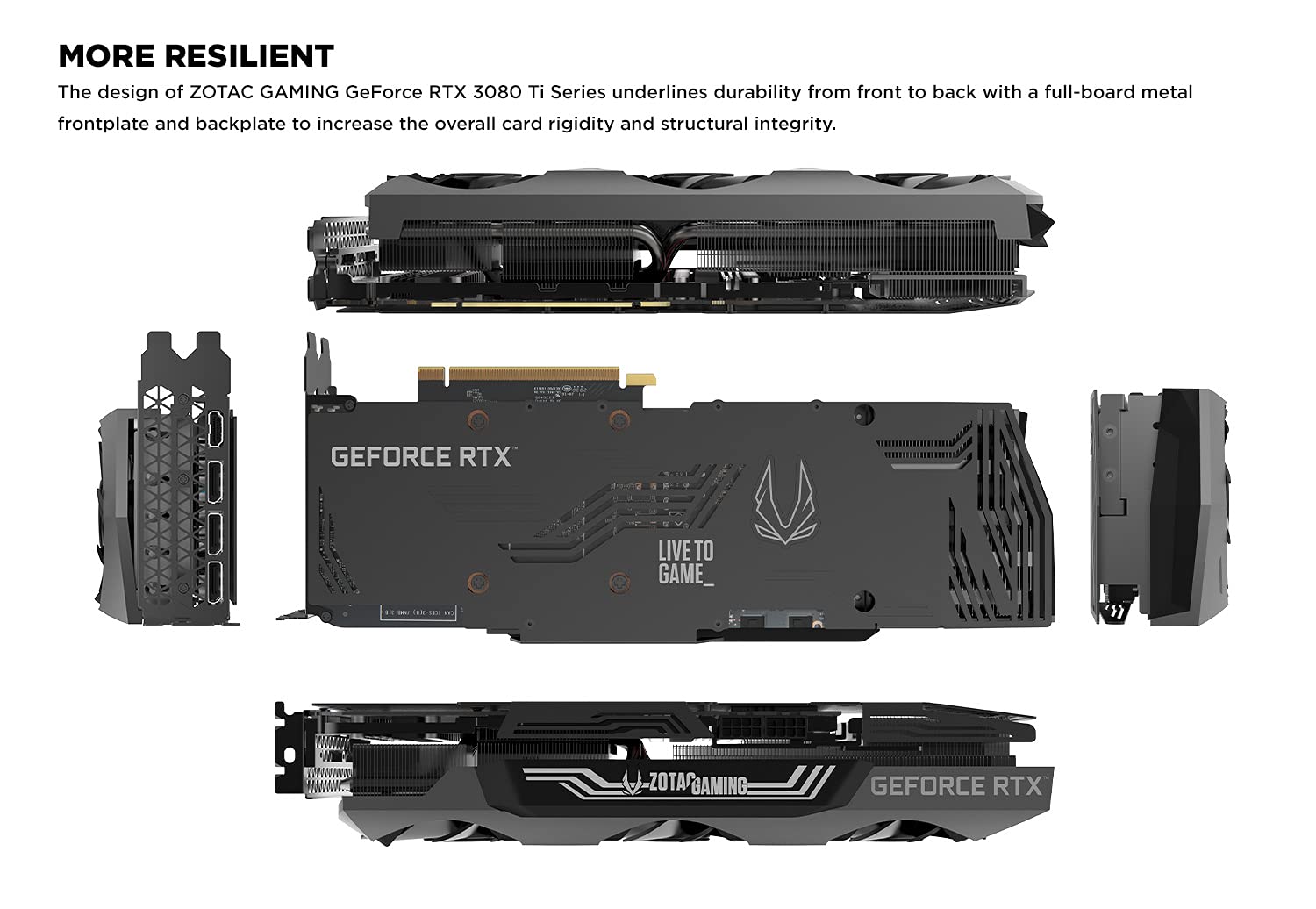 Amazon | ZOTAC Gaming GeForce RTX 3080 Ti Trinity 12GB GDDR6X 384