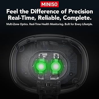 Amazon.com: MINISO MS212 Clip-On Ear Headphones with Heart Rate