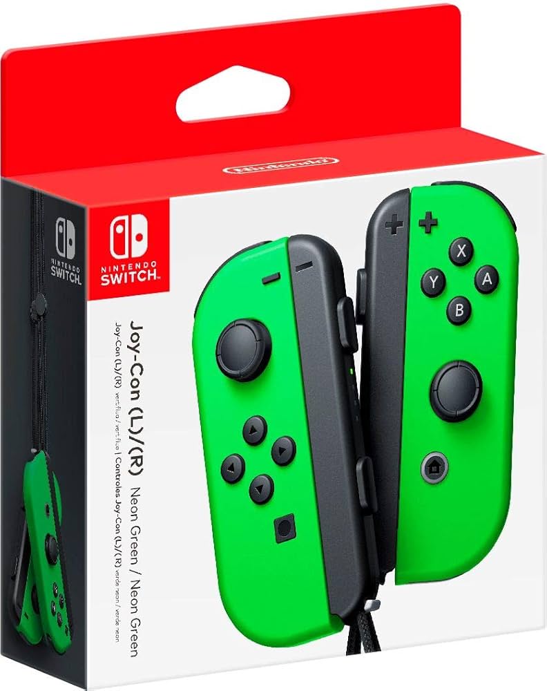 Nintendo Switch Joy-Con (L) e (R) - Verde | Amazon.com.br
