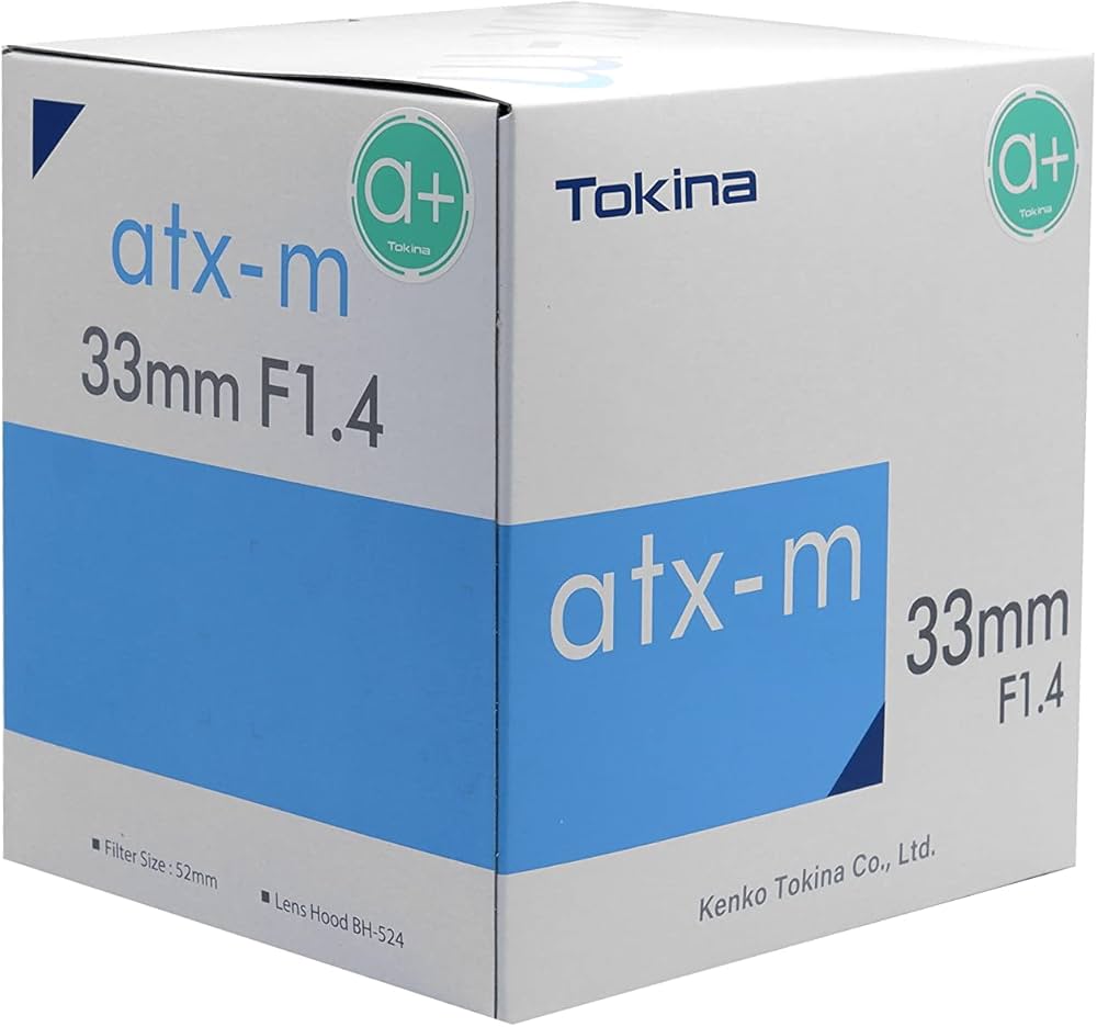Amazon | Tokina 【逆輸入モデル】 単焦点標準レンズ atx-m 33mm AF F1