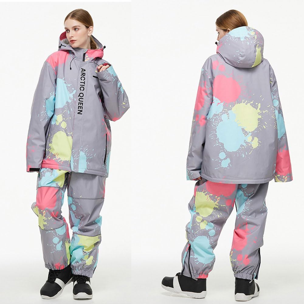 Amazon.co.jp: [ZONE5] スノーボードウェア レディース 上下セット