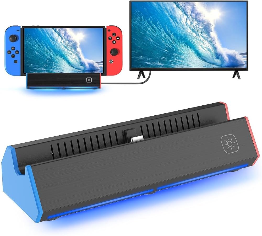 Amazon.com: iPLYGAM Switch Dock for Nintendo Switch1/OLED