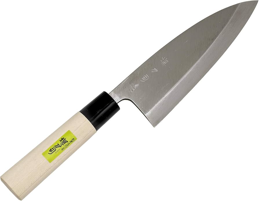 Amazon.co.jp: 堺刀司 出刃包丁 シルバー 150mm 重光 出刃 A-10090