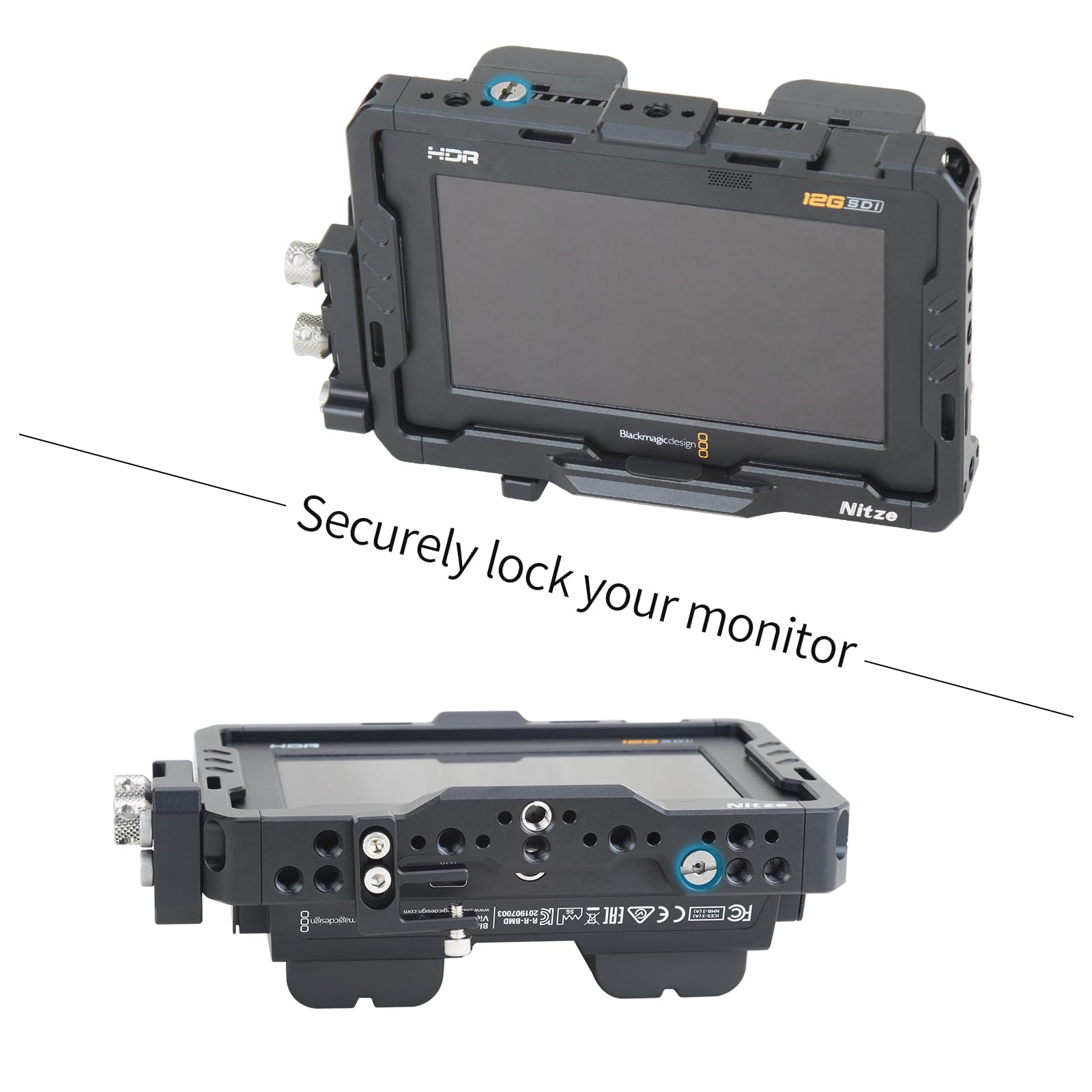 Amazon | Nitze (ニッツェ) ケージキット Blackmagic Video Assist 5