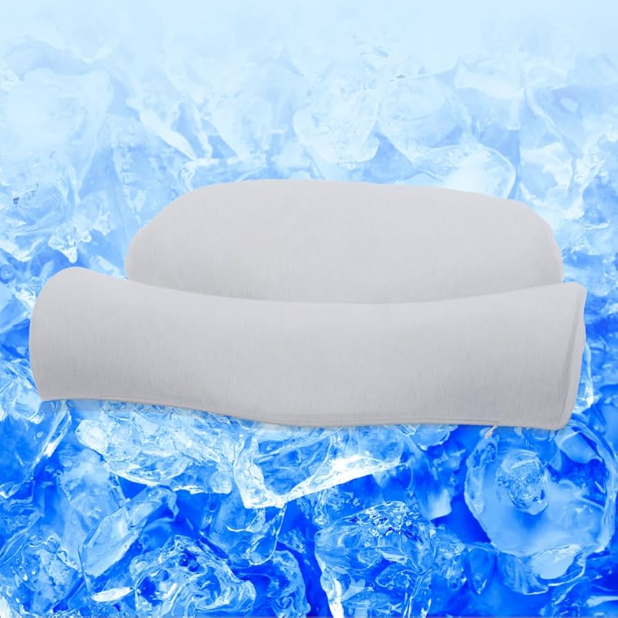 Amazon｜[CALQS ダブル枕PLUS パールグレー(冷感素材)] 枕 ピロー