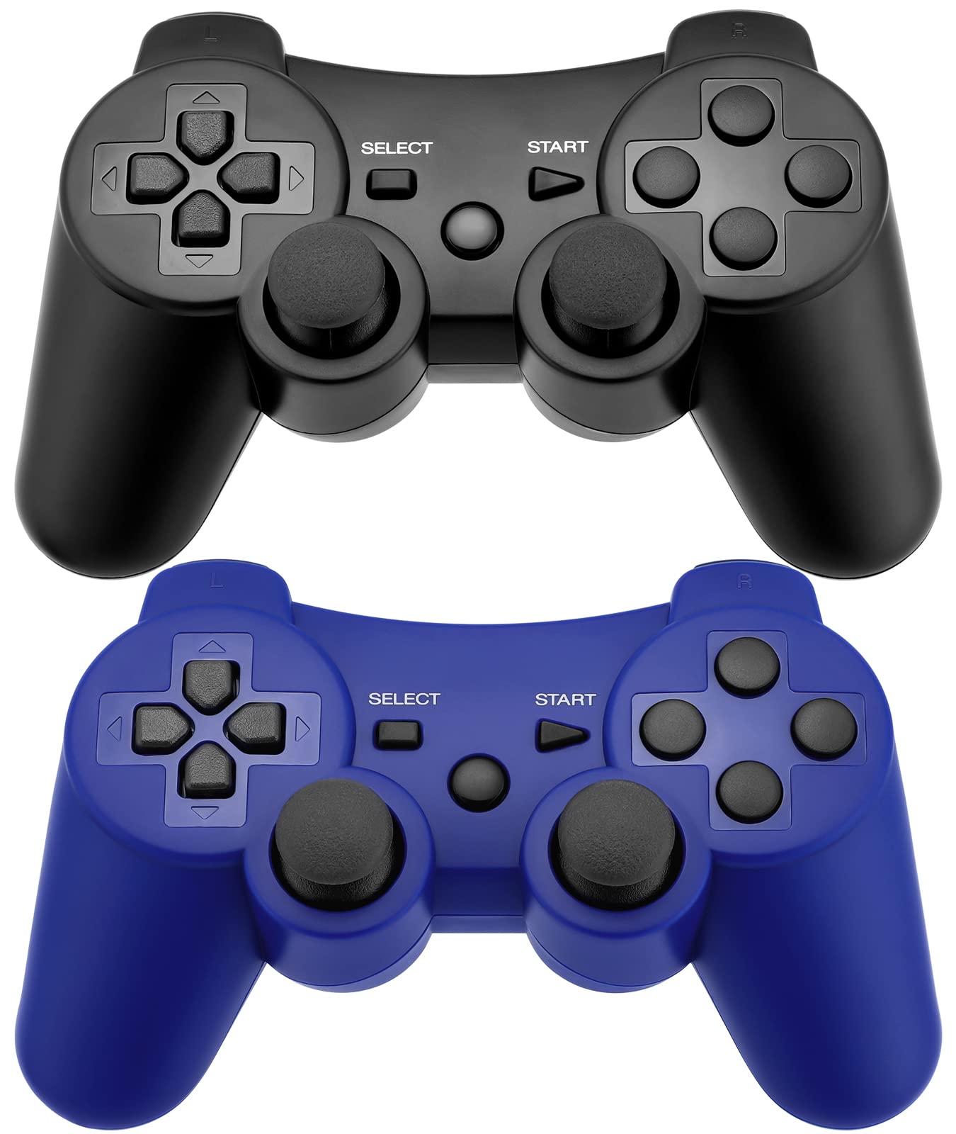 Amazon.com: Ceozon PS3 Controller 2 Pack with Six-Axis Dual