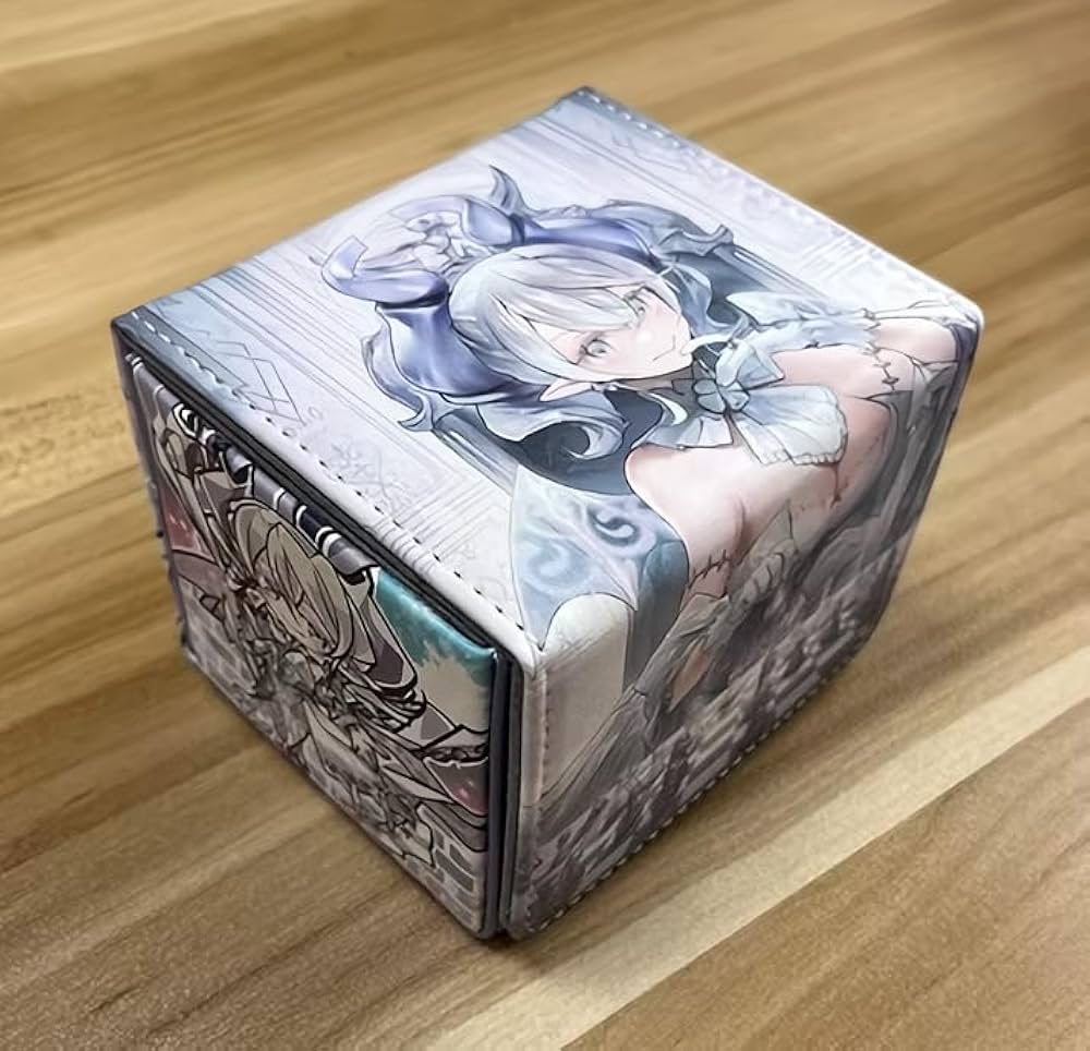 遊戯王 御巫 合皮製デッキケース デッキボックス 合皮製デッキケースW