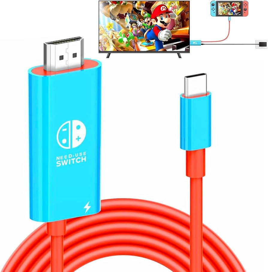 Amazon.com: Jofnaylr Portable Switch Dock 4K TV Adapter for