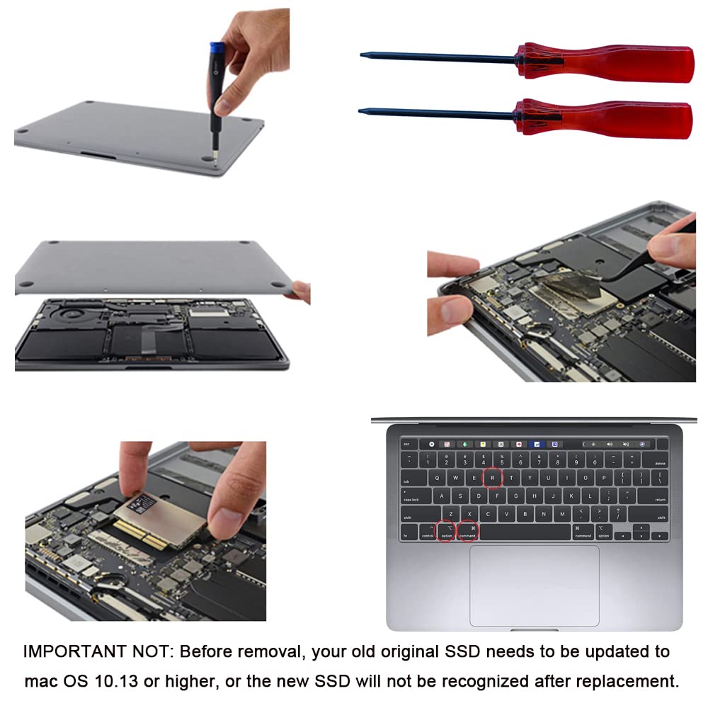 Amazon | Dogfish 512GB NVMe PCIe内蔵SSD Macbook専用SSD