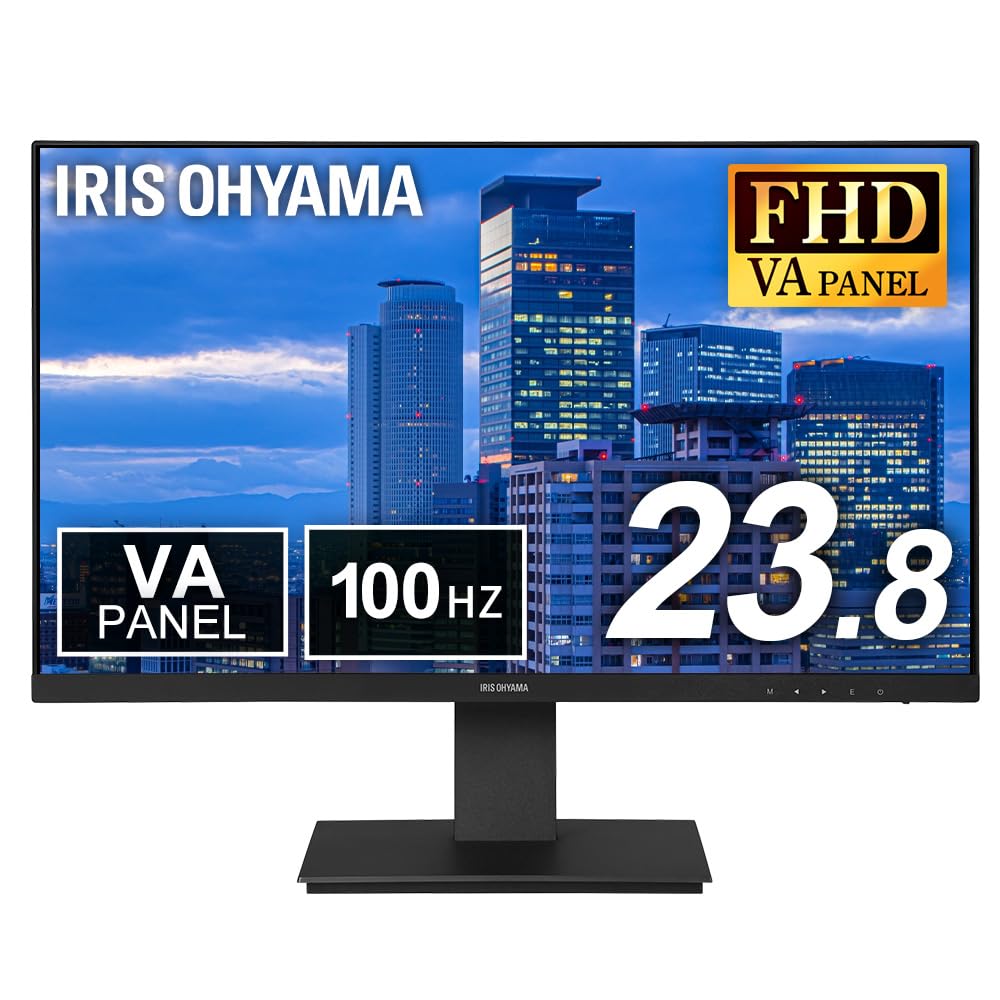Amazon.co.jp: アイリスオーヤマ モニター 24インチ VAパネル 液晶