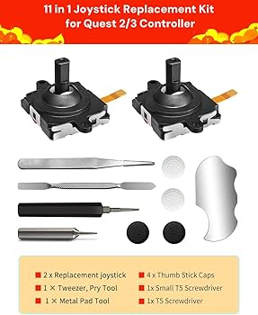 Amazon.co.jp: Oculus Quest 2コントローラー用ジョイスティック交換