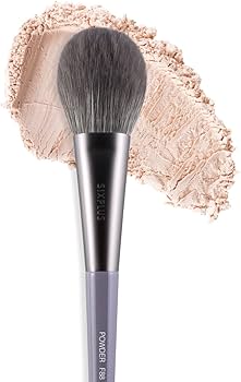 Amazon.co.jp: SIXPLUS シックスプラス パウダーブラシ 藤の花