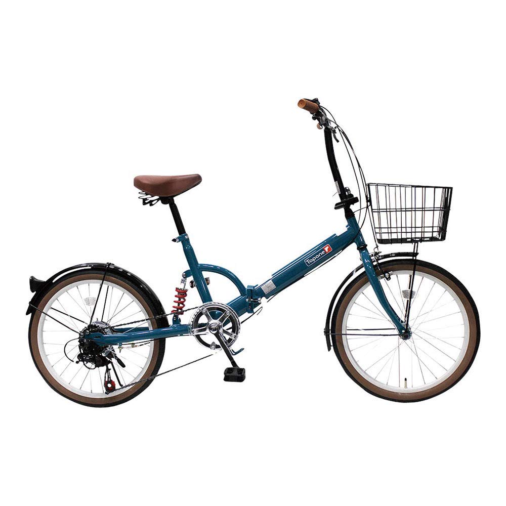 Amazon | トップワン(TOP ONE) 20インチ折畳み自転車 シマノ外装6段