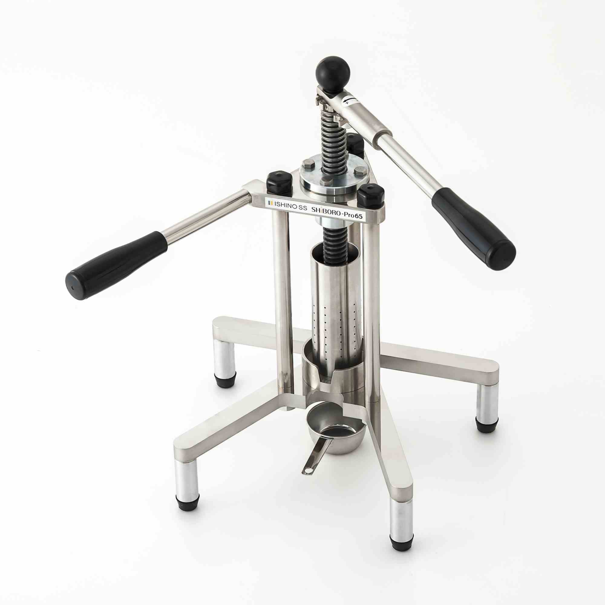 Amazon | 油しぼり機 【SHiBORO-Pro65】手動式/家庭用/研究開発/低温