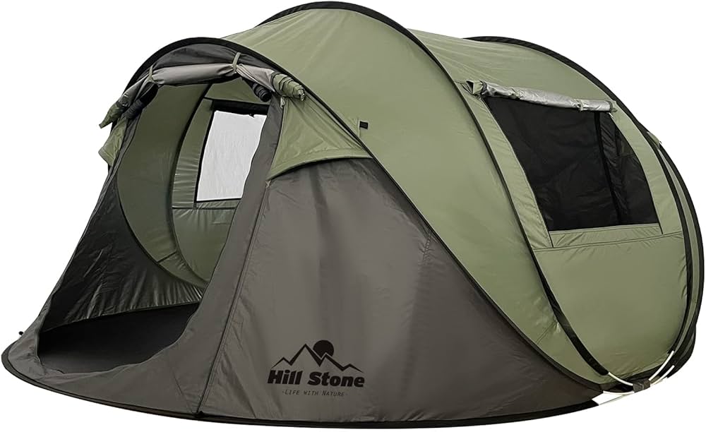 Amazon.co.jp: kaitou ダブルドアワンタッチテント ポップアップテント