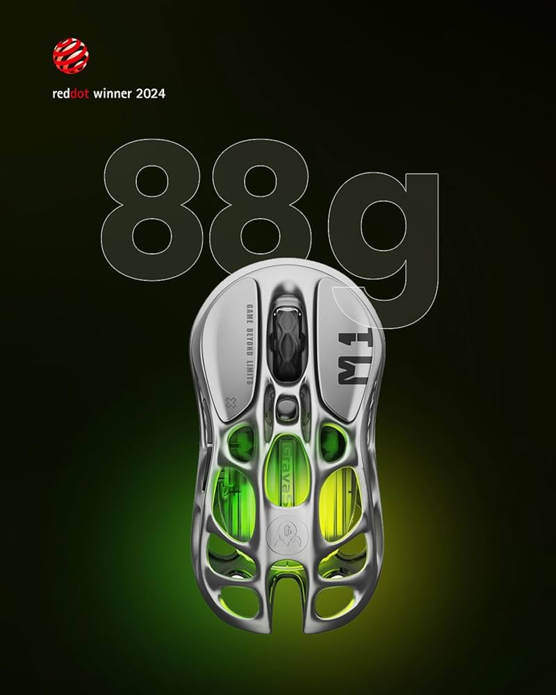 Amazon | 【国内正規品】GravaStar ゲーミングマウス 無線 有線