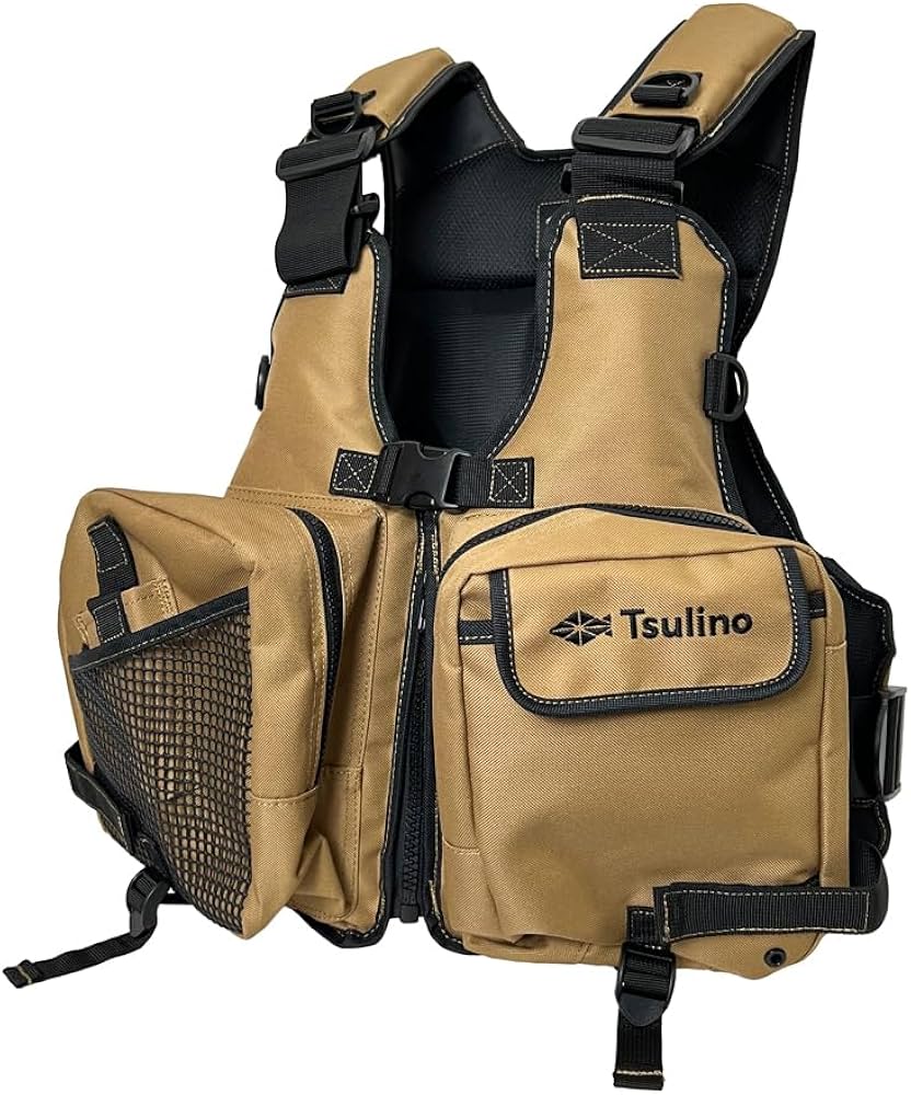 Amazon | Tsulino ゲームベスト TLV-10【ウェーディング用ライフ
