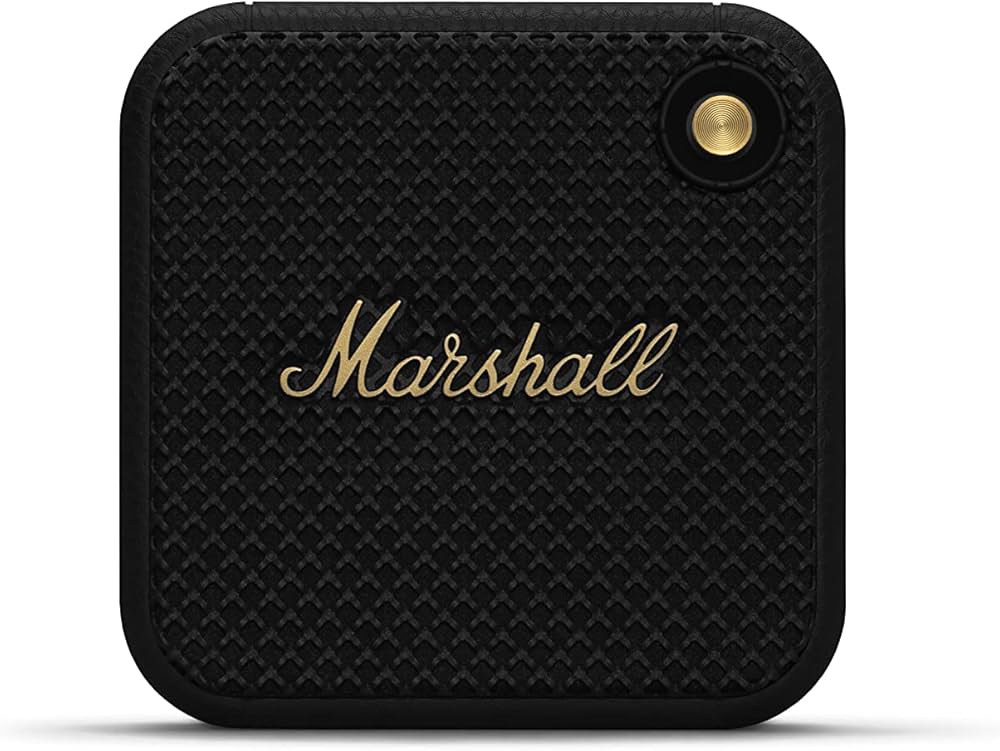 Amazon.com: Marshall Willen Portable Bluetooth Speaker - Black