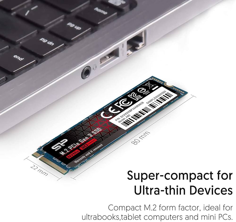 Amazon | シリコン電源1TB-NVMe-PCIe Gen3x4 M.2 2280 R/W、最大3、200