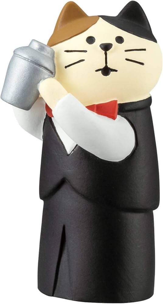 Amazon.co.jp: デコレ コンコンブル concombre 三毛猫BAR バーテン